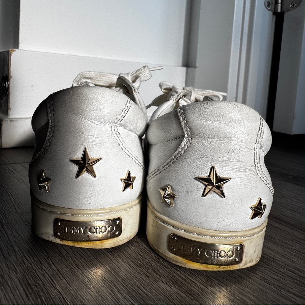 Jimmy Choo leather sneakers size 6